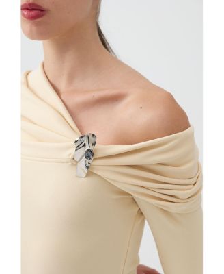 Women's One-Shoulder Midi Dress