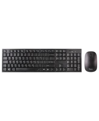 Wireless Keyboard and Mouse Combo "“ Black