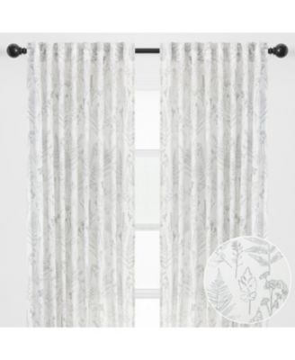 Premium 2-Panel Light Filtering Curtains - Semi Sheer for Living Room, Bedroom, Kitchen