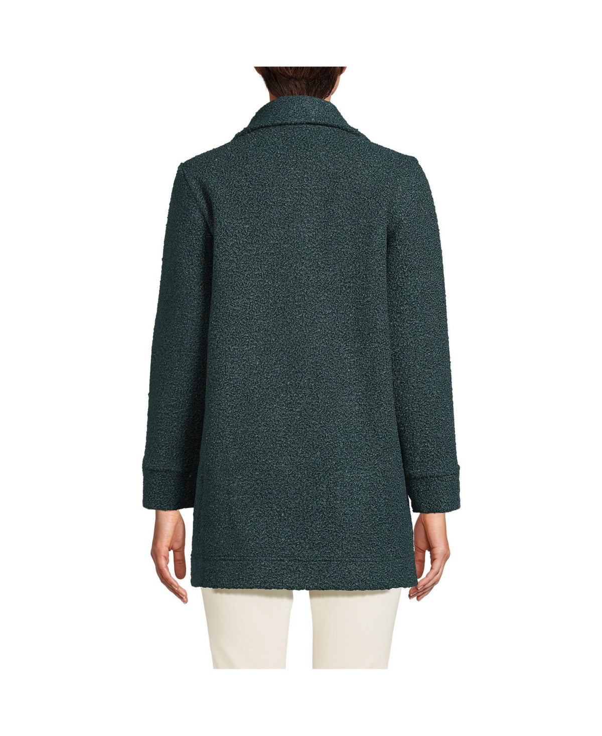 Lands' End Petite Boucle Fleece Coat