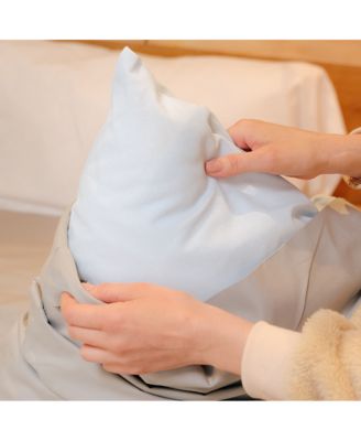 UltraCool Temperature-Regulating Pillow for a Refreshingly Cozy Sleep - King, Medium/Firm