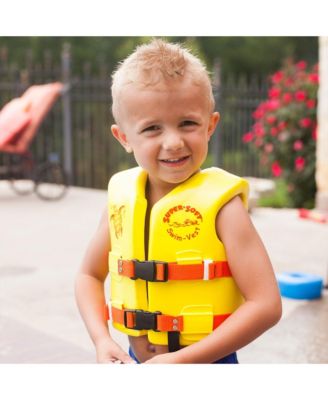 Super Soft Child Life Jacket Swim Vest, X Small, Flamingo Pink
