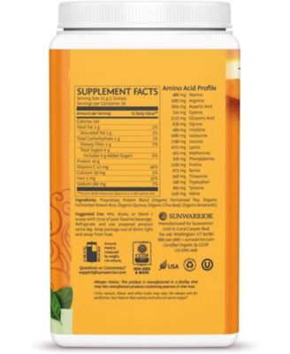 Classic Plus Protein Powder, Plant-Based Protein, Unflavored, 750gm (30 Servings)