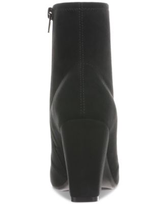 Women's Lydiaa Pointed-Toe Block-Heel Booties, Created for Macy's