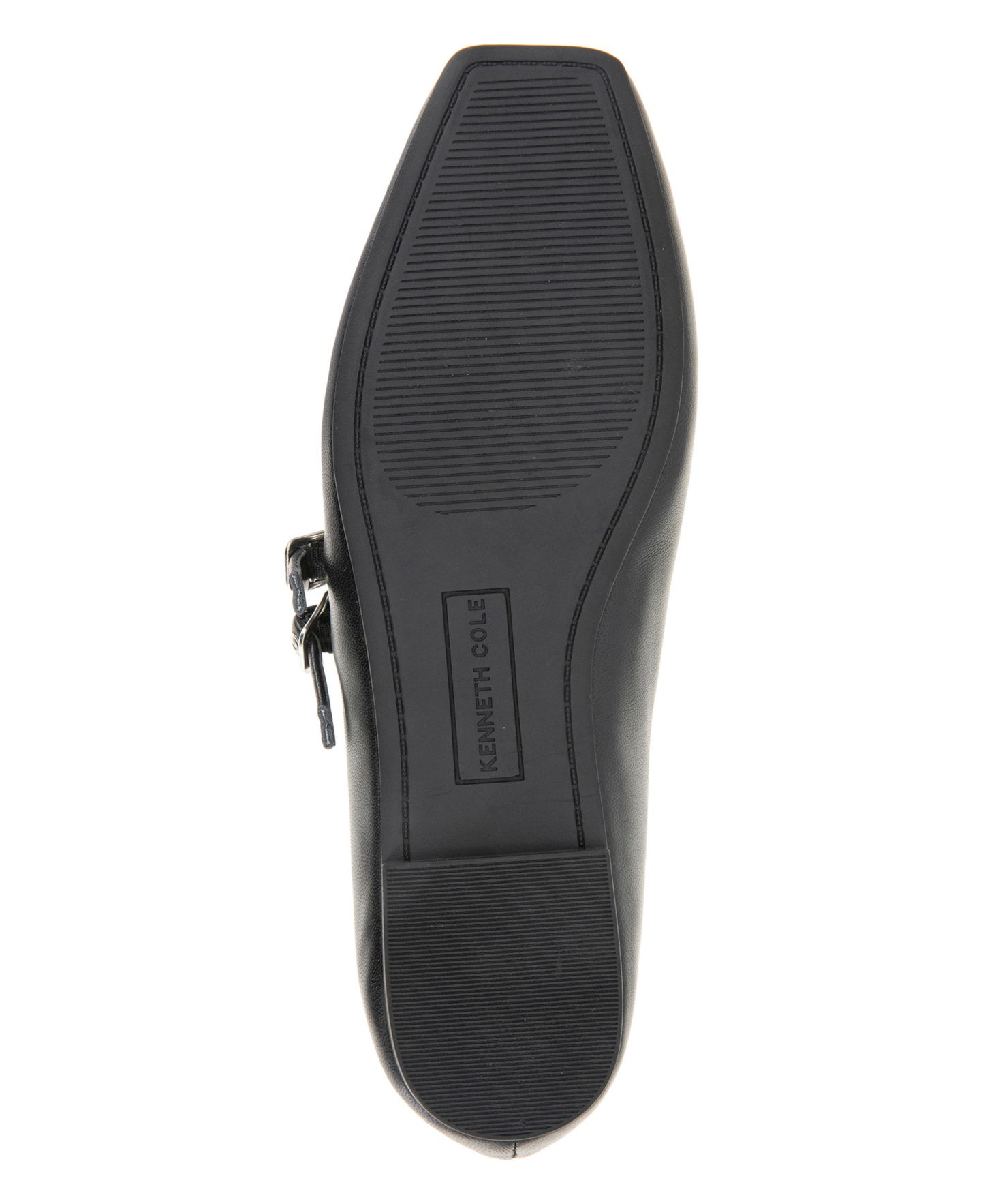 Женские балетки Kenneth Cole New York Jasmine Square Toe Ballet, цвет: Чёрный / Рыжевато-коричневый — фото 9