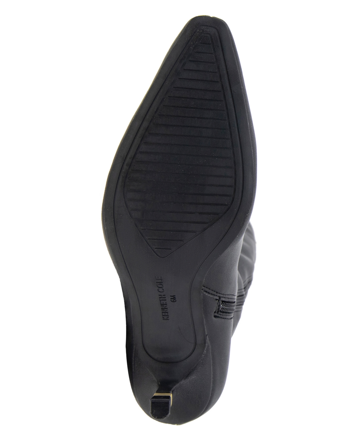 Kenneth Cole New York Meridith Womens Zipper Manmade Knee-high Boots In Chocolate