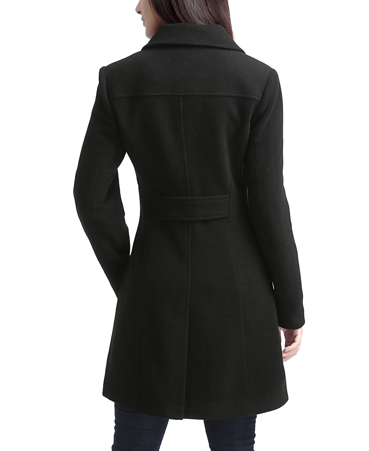 Kimi & Kai Women's Liz Wool Walking Coat In Blue