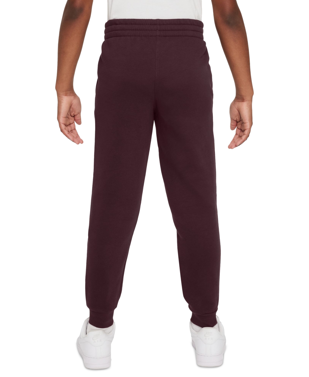 Nike Big Kids Club Fleece Jogger Pants -whi