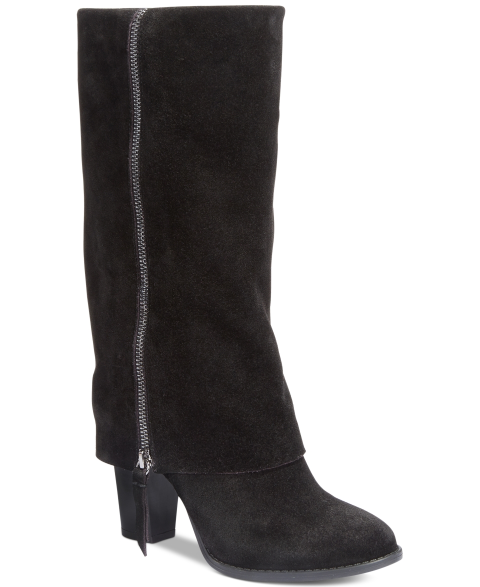 INC International Concepts Johannan Tall Cuff Boots, Only at