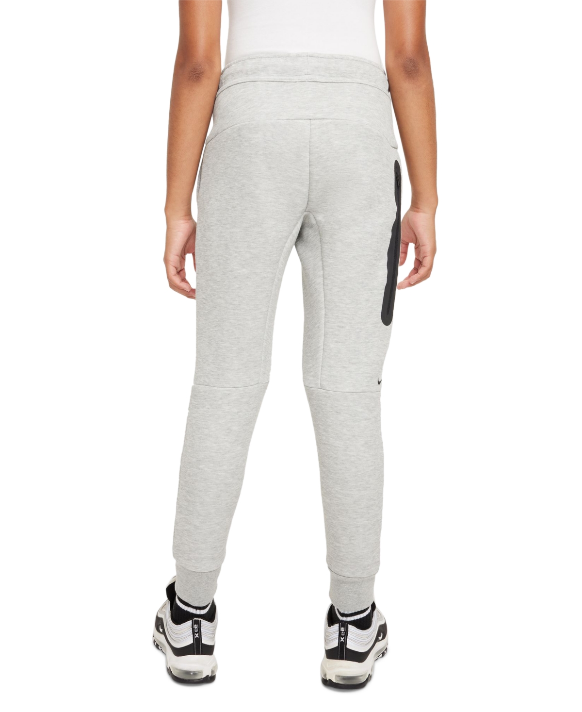 Nike Big Kids Sportswear Tech Fleece Jogger Pants In Gray