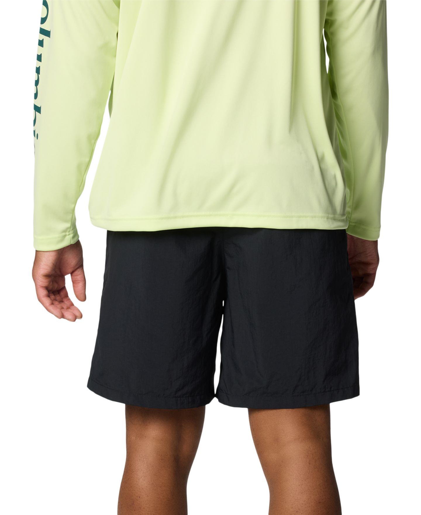 Мужские шорты Columbia PFG Backcast IV 6" Water, цвет: Чёрный — фото 6