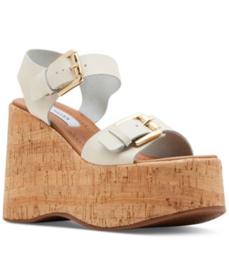 Steve Madden Women's River Two-Piece Wedge Sandals Macy's