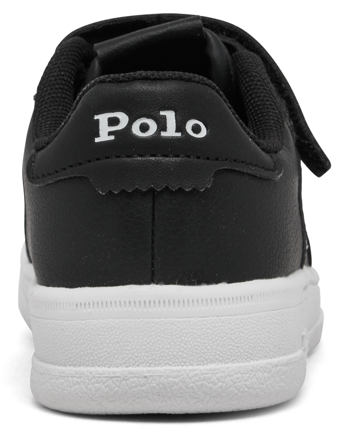 Polo Ralph Lauren Toddler Kids Masters Court Fastening Strap Casual Sneakers from Finish Line -White