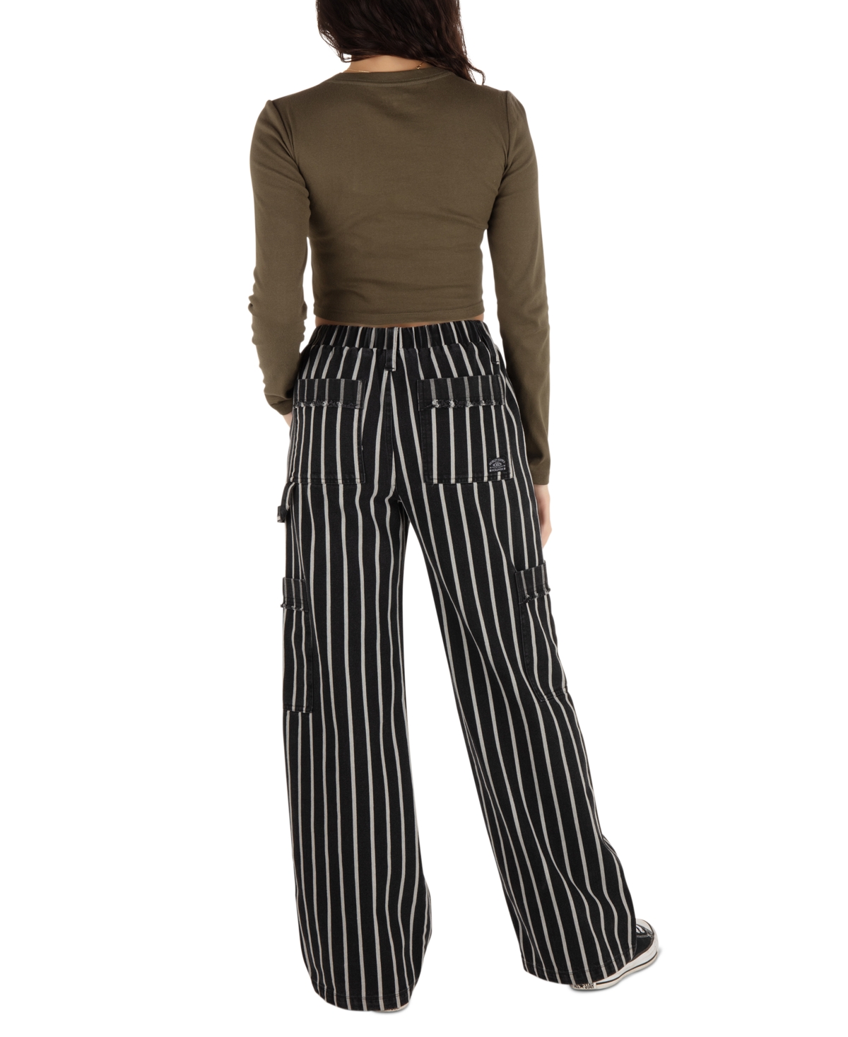 HURLEY JUNIORS' SLOAN STRIPED PULL-ON PANTS 