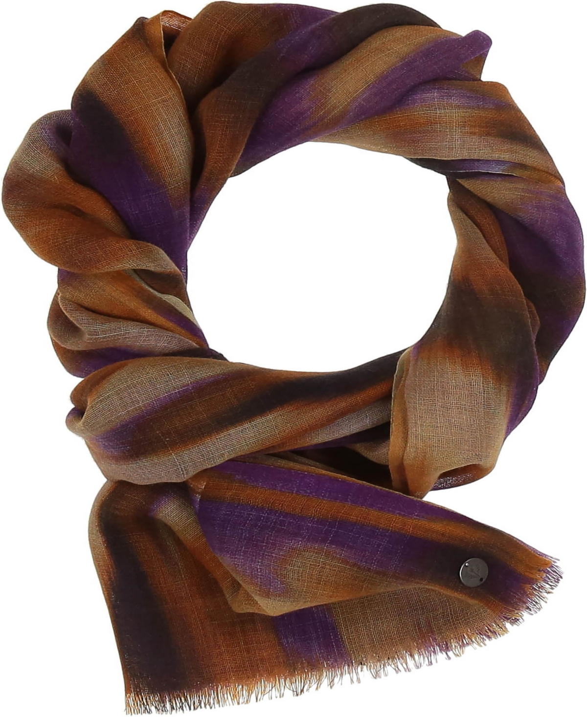 Fraas Blurred Flowers Print Scarf