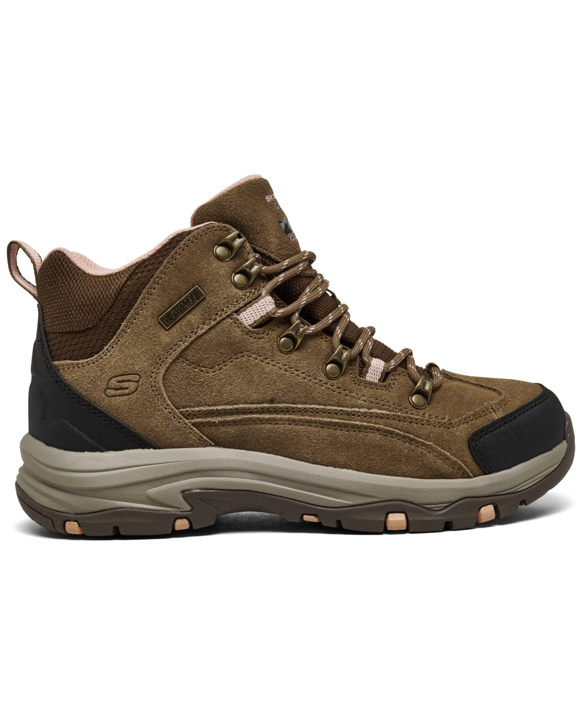 Skechers Women's Relaxed Fit: Trego - Alpine Trail Hiking Boots from Finish Line -Tan