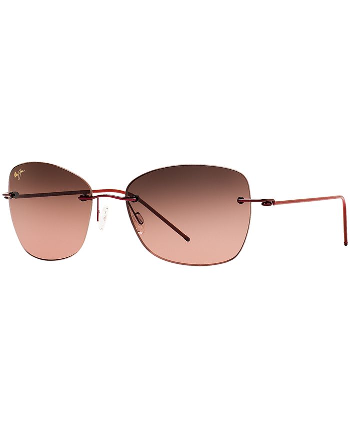 Maui Jim Polarized Sunglasses 717 Apapane 55 Macy s