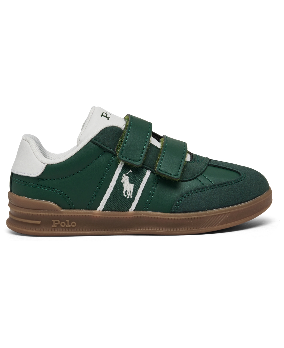 Polo Ralph Lauren Toddler Kids Heritage Court Ii T-Toe Fastening Strap Casual Sneakers from Finish Line