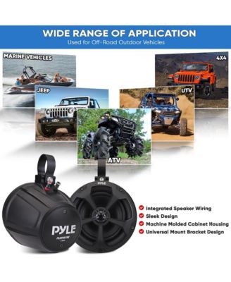 5.25" Waterproof Off-Road Speakers, 1000 Watt, Pair