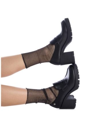 Women's Casual Heeled Moccasins By XTI