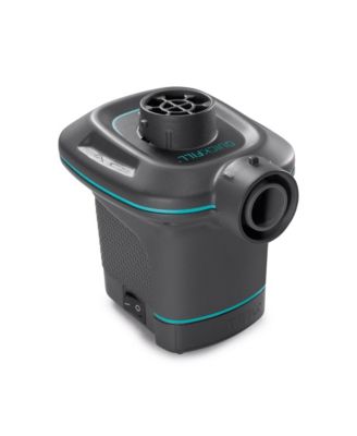 120V AC Electric Air Pump & Inflatable Corduroy Beanless Bag Lounge Chair