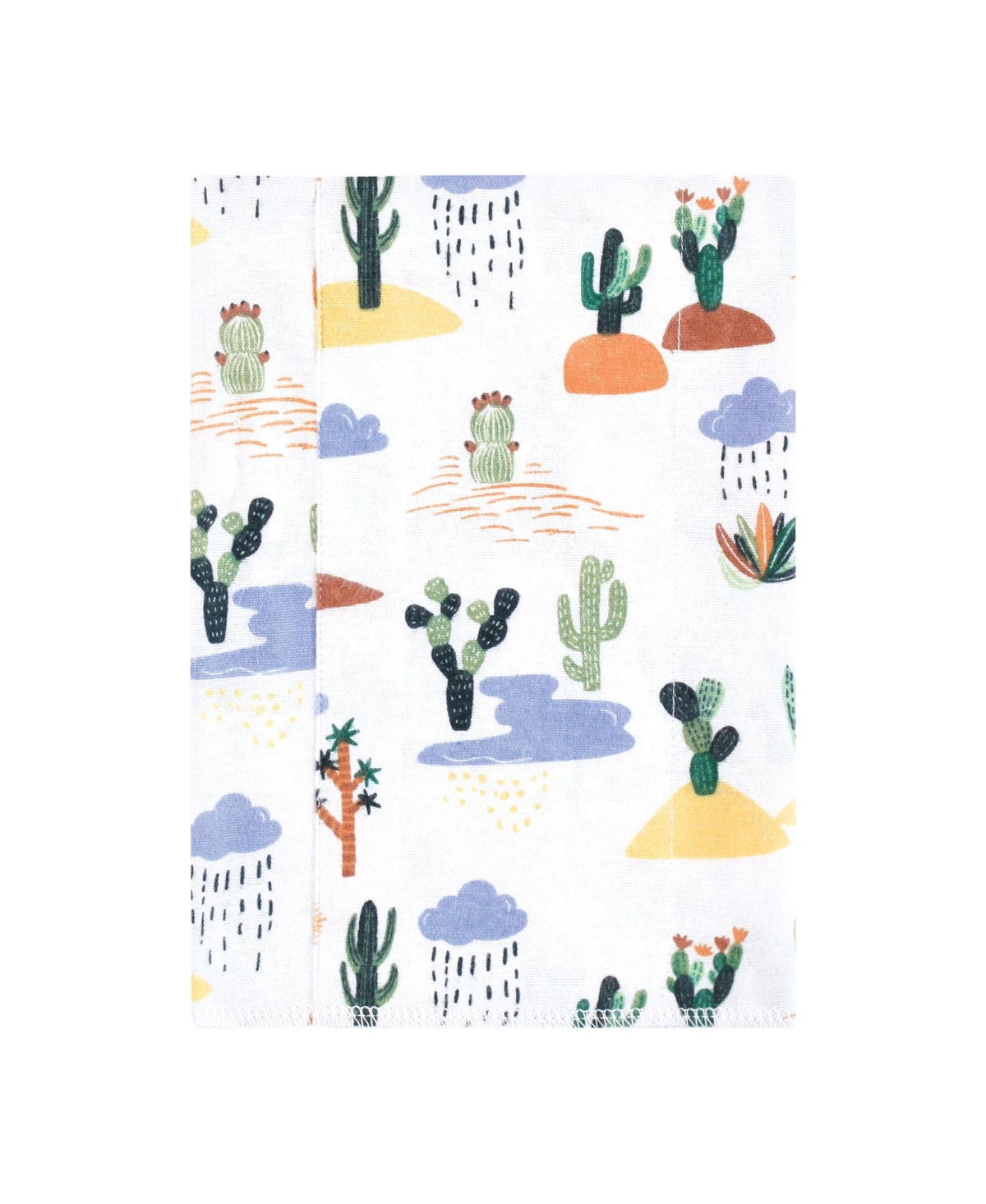 Hudson Baby Flannel Burp Cloth 7pk, One Size - Fun desert