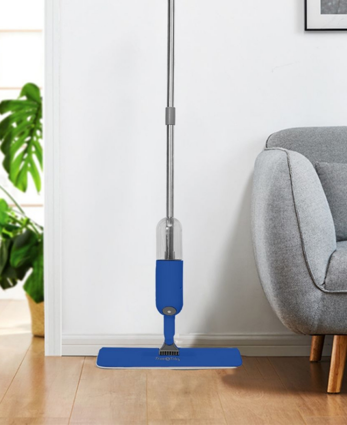 True & Tidy Spray-250 Spray Mop In Navy