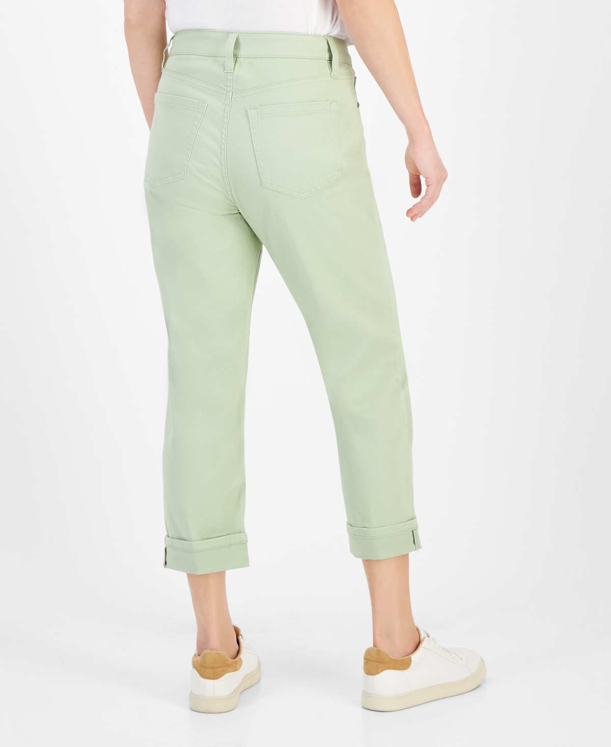 Style & Co Women's Mid-Rise Curvy Capri Jeans, Created for Macy's