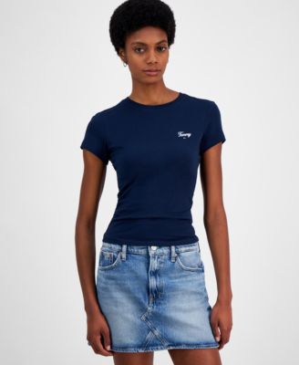 Tommy Jeans - Women's Tommy Script Logo T-Shirt