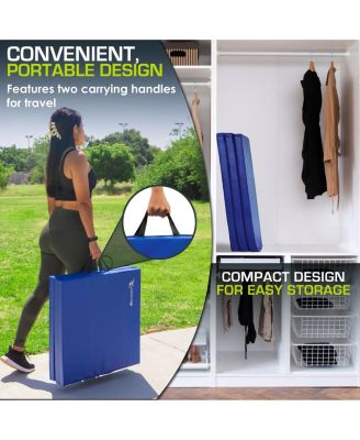 Tri-Fold Folding Exercise Mat