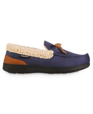 Men's Microsuede Vincent Moccasin Memory Foam Slippers