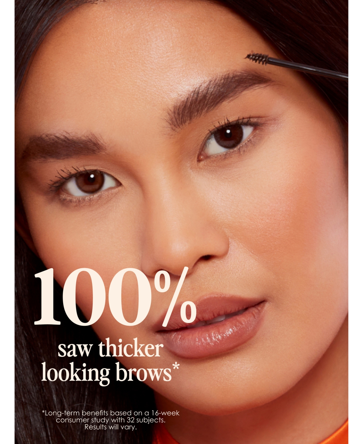 Grande Cosmetics Travel-size Grandebrow 2-in-1 Tinted Brow Gel + Brow Enhancing Serum, 0.02 Oz. In Medium