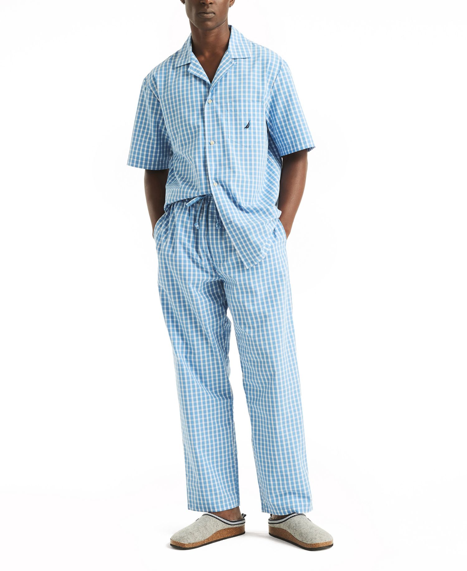 Men's Crafted Plaid Poplin Sleep Pant