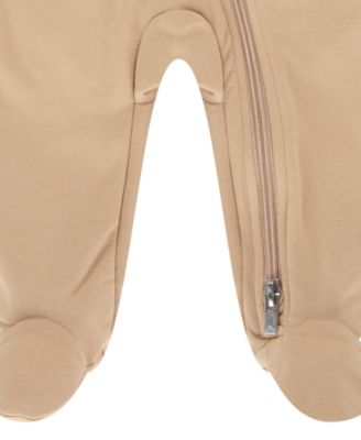 Baby Boy and Girl Jump Man Footed Coverall