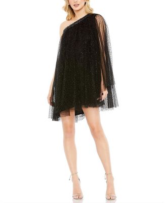 knee length dresses for ladies Ladivine 9245 Elegant Embellished Tulle A-Line Mini Dress Emerald / 2XL main image 1