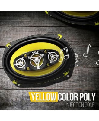 6'' x 9'' Eight-Way Car Speakers, 500 Watt