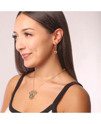 Minnie Mouse Fashion Stone Necklace