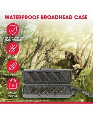 Cases iSeries 3I-0702-1B-BH Hard Exterior Watertight Broadhead Arrow Case