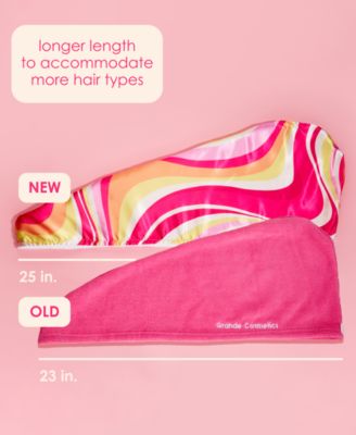 GrandeHAIR Microfiber & Satin Towel