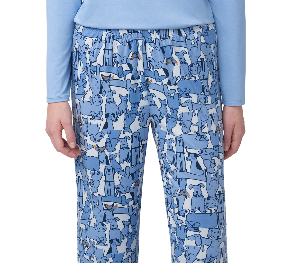 HUE WOMEN'S 2-PC. TIMELESS SOFT JERSEY PACKAGED PAJAMA SET 