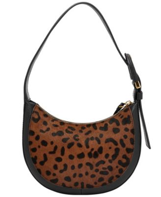 Harwell Leather Crescent Shoulder Bag
