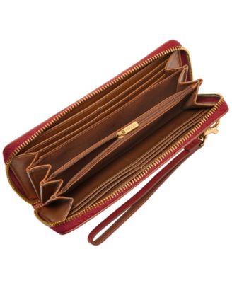 Logan RFID Zip Around Wallet