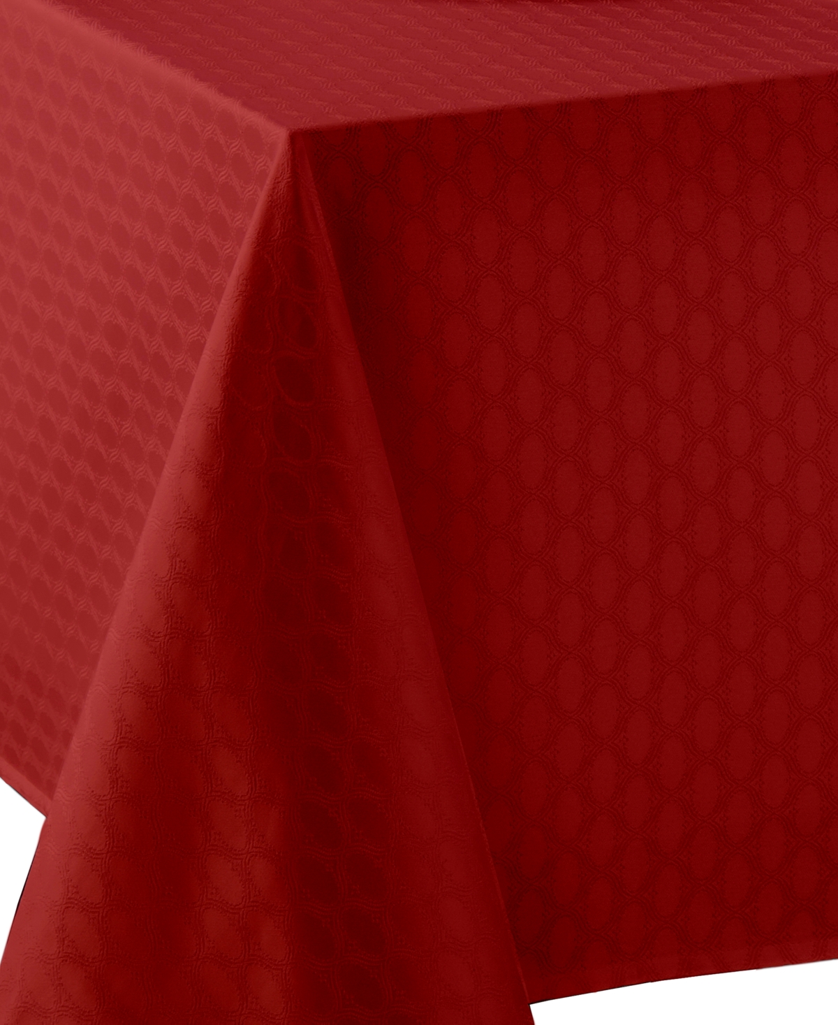Lenox Olivia Oblong Tablecloth, 60" X 102" In Red