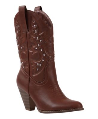 Women's Beth Studded Western Ankle Boots