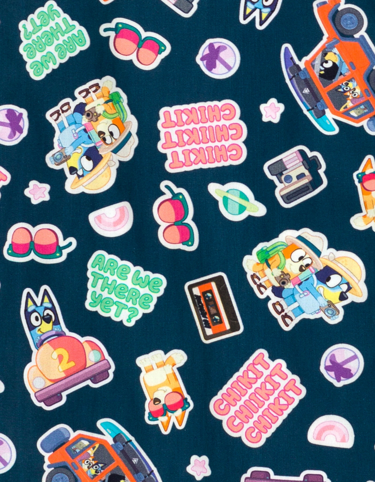 Bluey Toddler Boys Button Down Shirt Shorts and Bucket Sun Hat 3 Piece Outfit Set