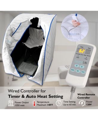 Compact & Portable Infrared Sauna With Foldable Chair