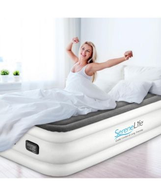 18" Full Premium Raised Airbed With Built-in Pump