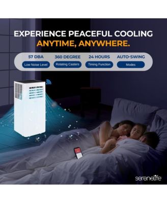 Portable Air Conditioner, 8,000 BTU, Built-in Dehumidifier & Fan