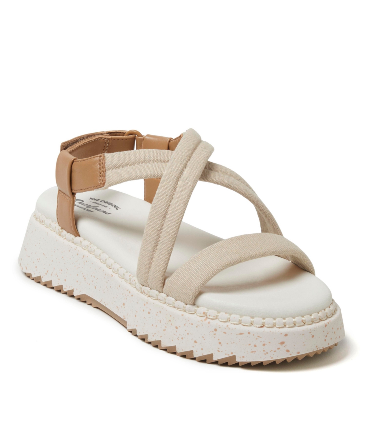 Women's Daylen Adjustable Strap Platform Sandal - Beige