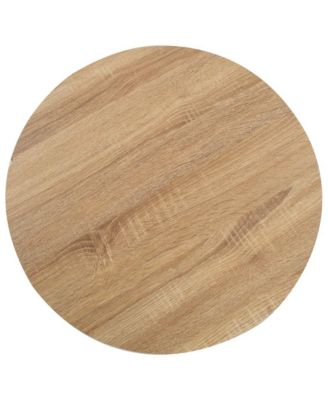 Bistro Table Light Brown 19.7" MDF